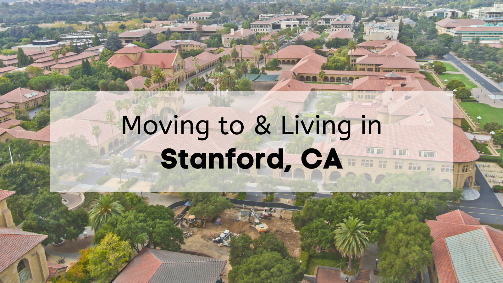 Moving to Stanford